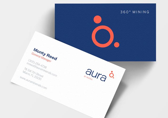 企业vi设计策划公司打造aura矿业公司新形象-探鸣品牌vi设计公司